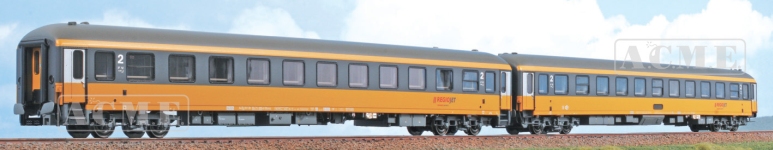ACME 55337 - H0 - 2-tlg. Set Liegewagen RegioJet, Ep. VI